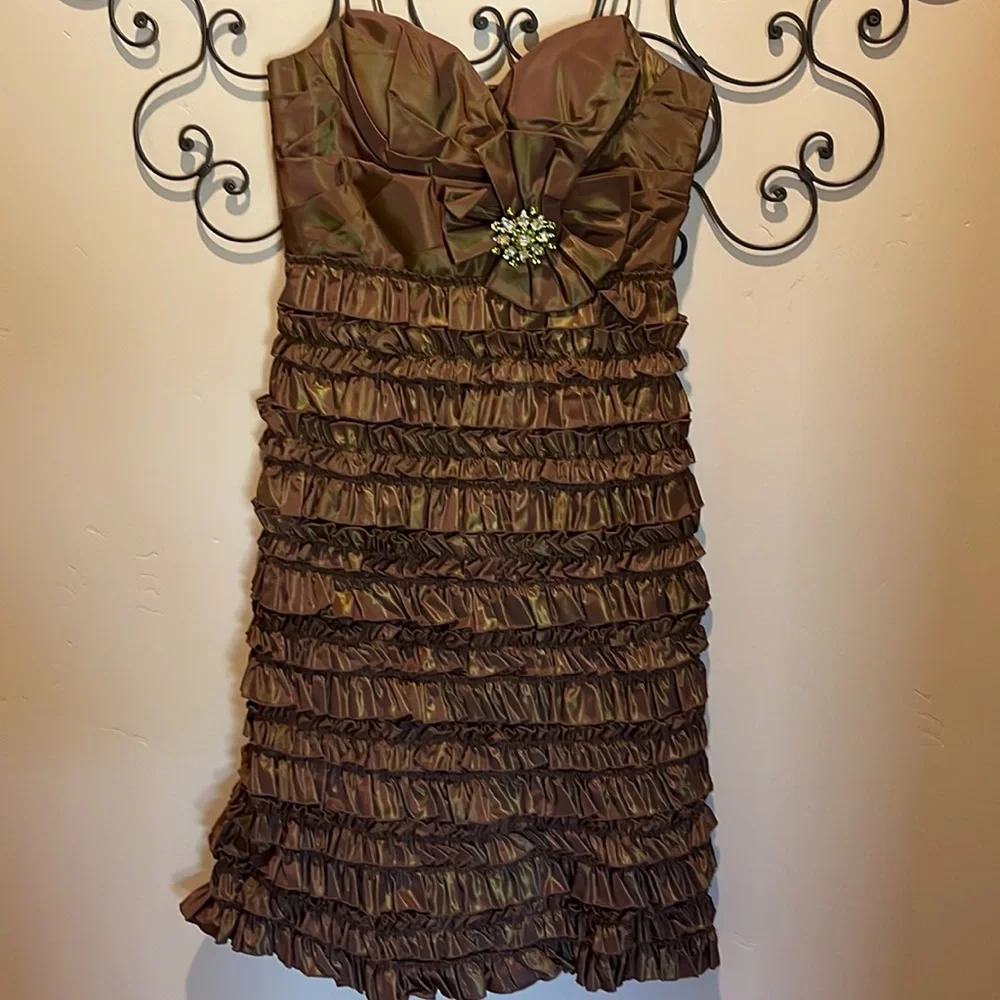 JS Collection Ruffled Dress - Picture 3 of 4